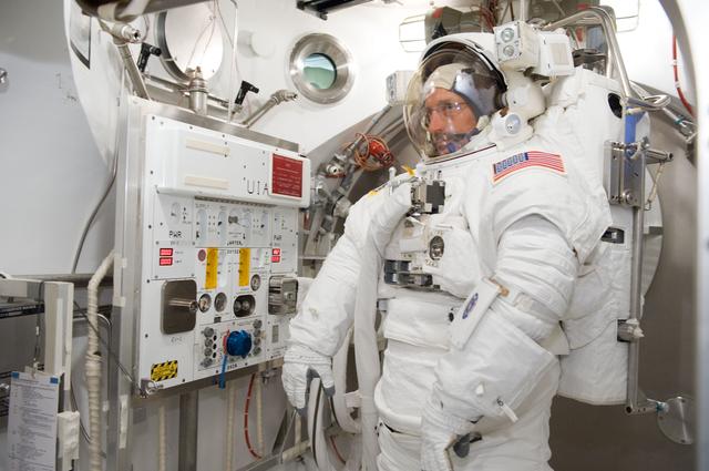 NASA image: Expedition 29 crew member Dan Burbank during SSATA Crew Training    