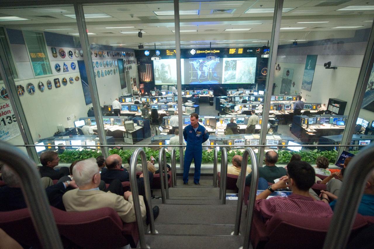 Photo Date: 7-8-2011 Subject: STS135 flight controllers on console during last shuttle mission Location: B. 30S WFCR and SMG Photographer: Bill Stafford