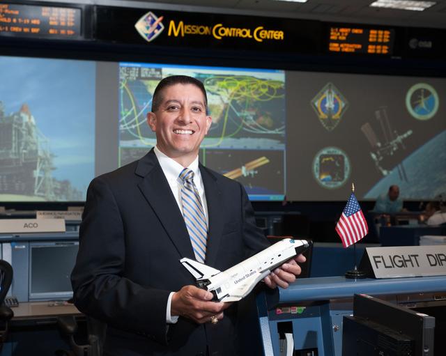 NASA image: STS-135 Flight Controllers on Console