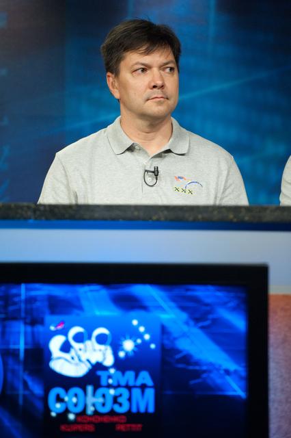 NASA image: Soyuz 29 Crew News Conference at JSC 