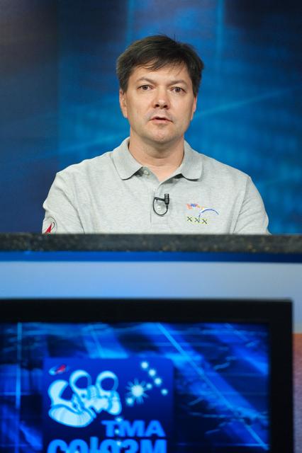 NASA image: Soyuz 29 Crew News Conference at JSC 