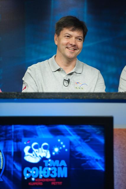 NASA image: Soyuz 29 Crew News Conference at JSC 