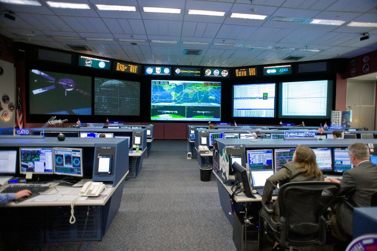 PHOTO DATE:  03-28-12 LOCATION:  Bldg. 30 - FCR-1 (30M/231)  SUBJECT: Expedition 30 flight control team during docking of ESA's ATV vehicle to ISS.  PHOTOGRAPHER: BILL STAFFORD