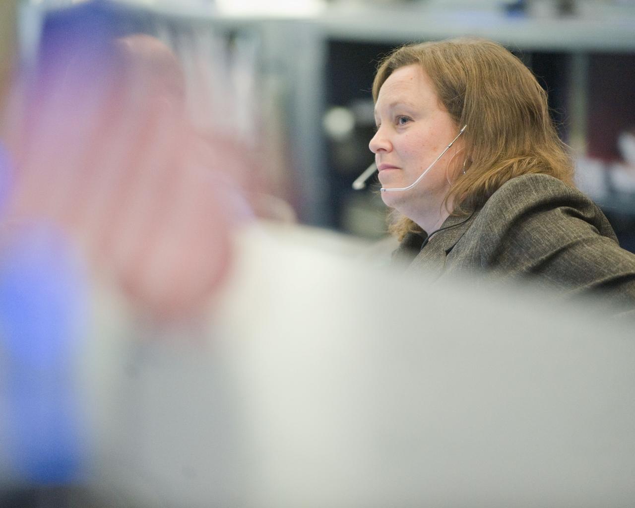 PHOTO DATE:  03-28-12 LOCATION: Bldg. 30 - FCR-1 (30M/231)   SUBJECT: Expedition 30 flight control team during docking of ESA's ATV vehicle to ISS. PHOTOGRAPHER: BILL STAFFORD