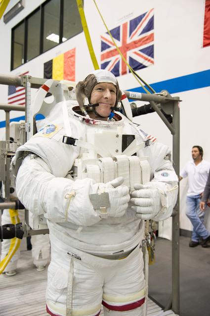 NASA image: EVA Skills training in the NBL