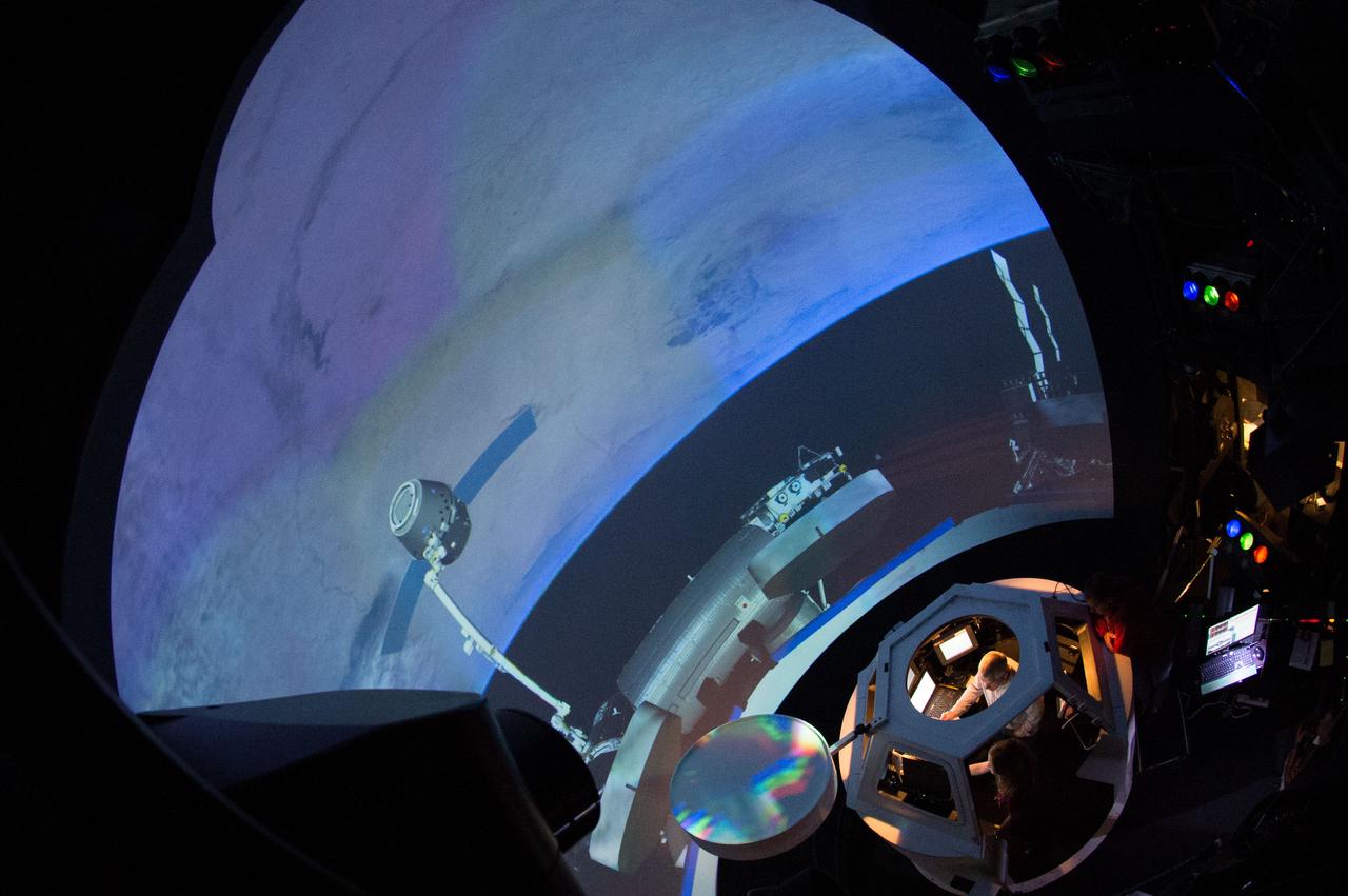 PHOTO DATE:  05-03-13 LOCATION:   Bldg. 16, Dome SUBJECT: Expedition 39/40 and Soyuz 38 crew member Steve Swanson during ROBO T&C refresher class. PHOTOGRAPHER: BILL STAFFORD