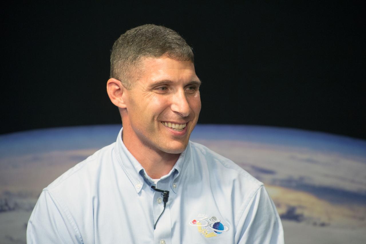 Expedition 37 Crew News Conference (Oleg Kotov, Sergey Ryazansky, Michael Hopkins).  Photo Date: July 17, 2013.  Location: Building 2N - Press Conference Room.  Photographer: Robert Markowitz 