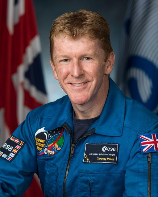 NASA image: Official NASA portrait of British astronaut Timothy Peake