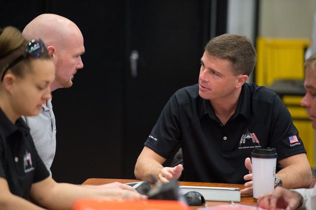 NASA image: Expedition 41 six person crew emergency training scenarios