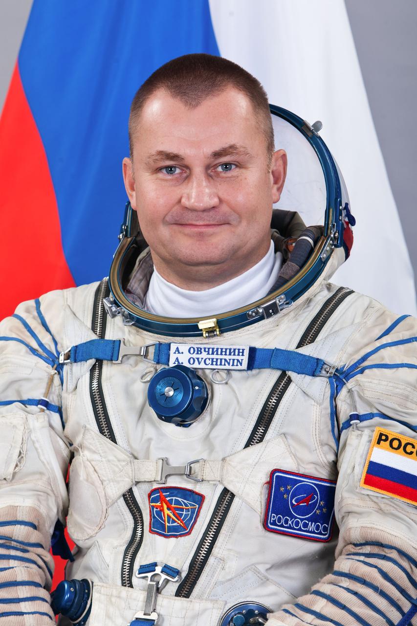 JSC2015E032663 (02/06/2015) --- Official crew photograph of Russian Cosmonaut Alexey Ovchinin (Roscosmos), Flight Engineer with the International Space Station's Expedition 47. Ovchinin also serves as the backup for Soyuz Commander for the Expedition 43 crew. Credit: (Roscosmos/GCTC)