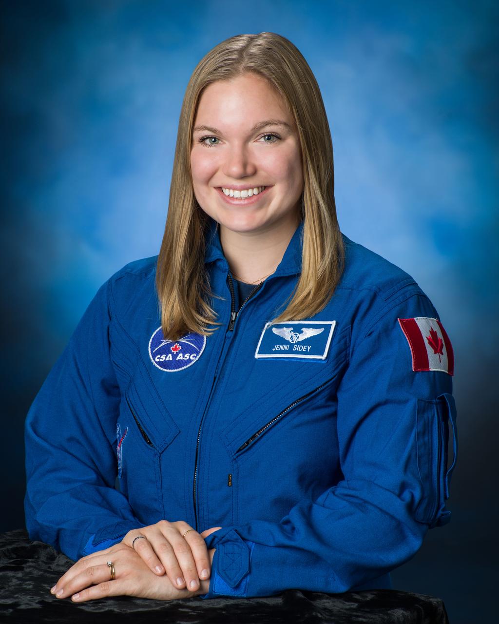 jsc2017e118337 (Oct. 25, 2017) --- 2017 Canadian Space Agency Astronaut Candidate Jenny Sidey.