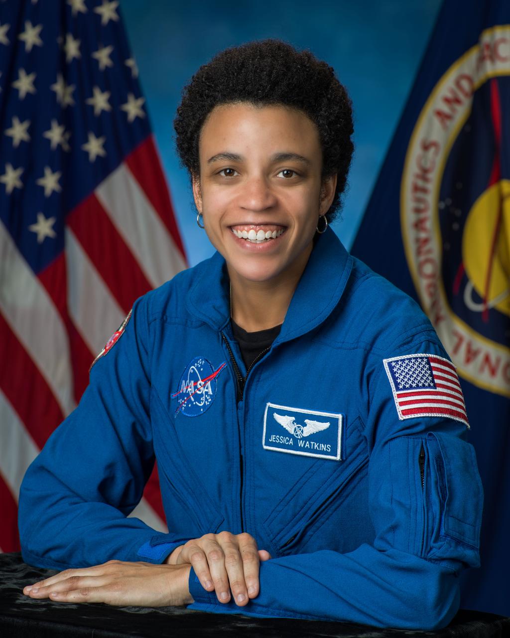 jsc2017e118351 (Oct. 15, 2017) --- 2017 NASA Astronaut Candidate Jessica Watkins.