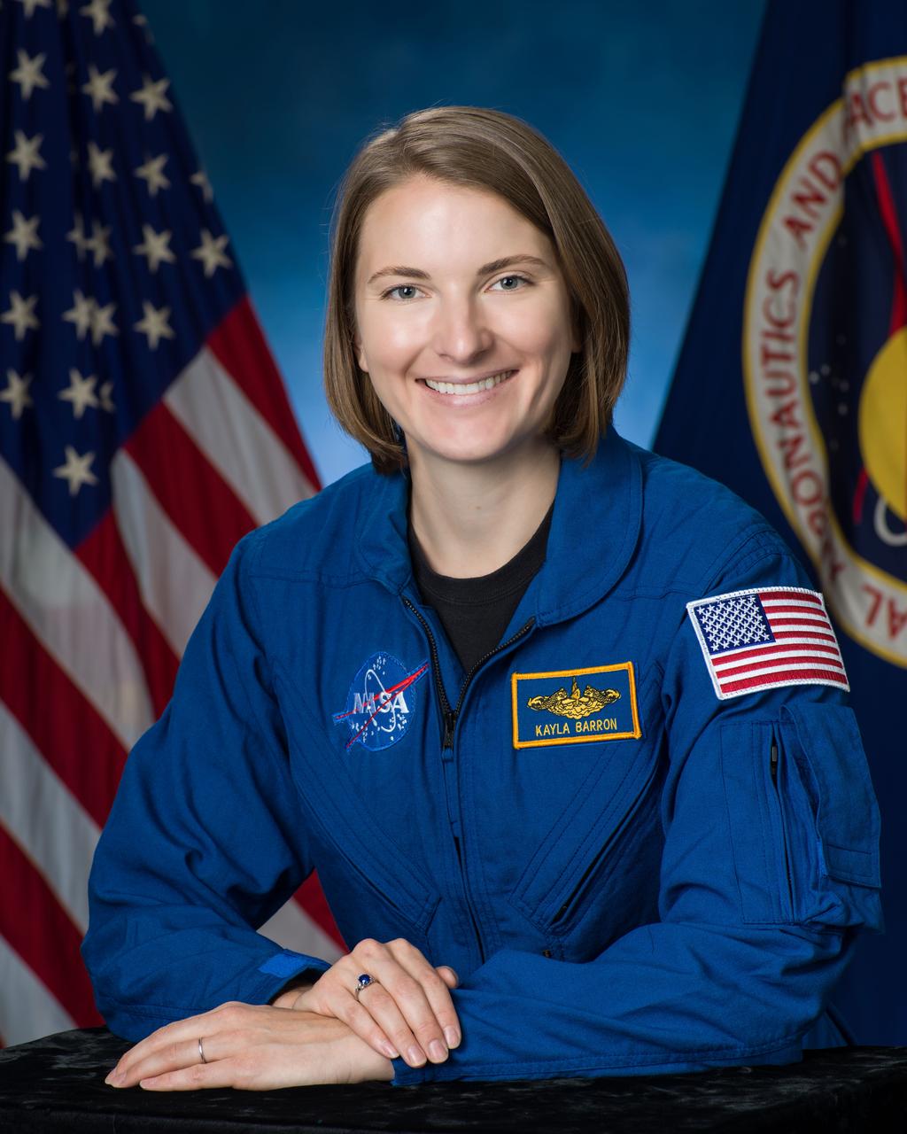 jsc2017e118421 (Oct. 25, 2017) --- 2017 NASA Astronaut Candidate Kayla Baron.