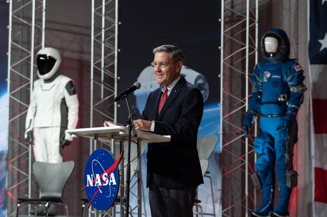 NASA image: Commercial Crew Announcement - Robert Cabana
