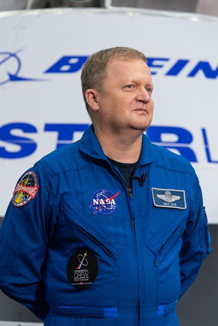 NASA image: Commercial Crew Announcement - NASA Astronaut Eric Boe
