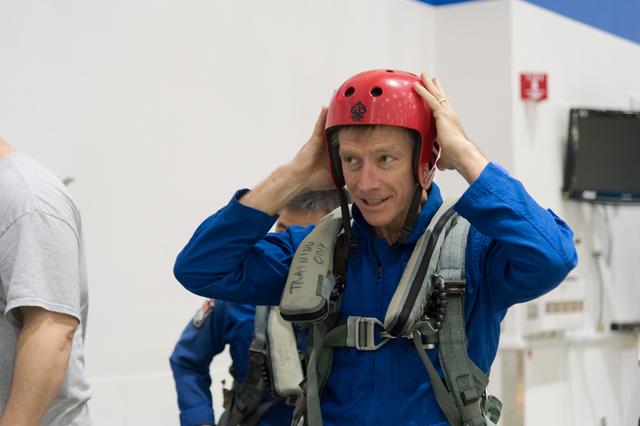 NASA image: CCP Astronauts - Water Survival Training at the Neutral Buoyancy