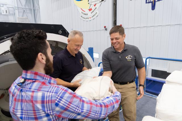 CCP Astronauts - ISS Ingress Egress Training in SVMF