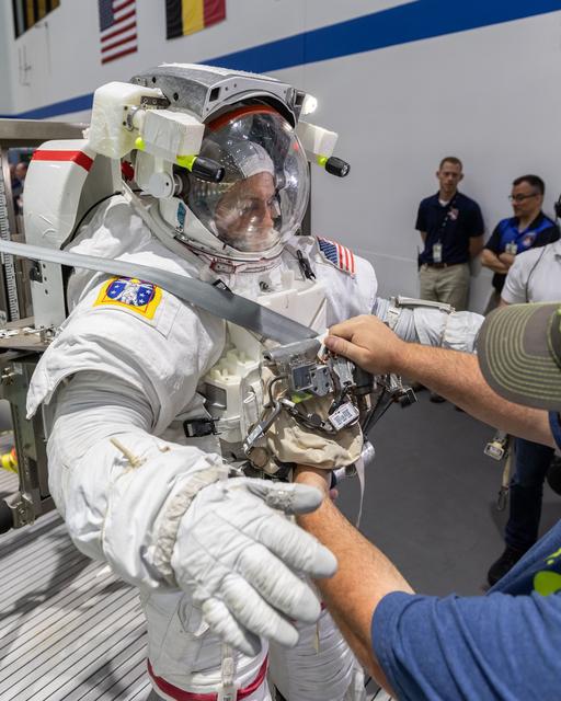 NASA image: Commercial Crew Program Astronaut Training - Josh Cassada 