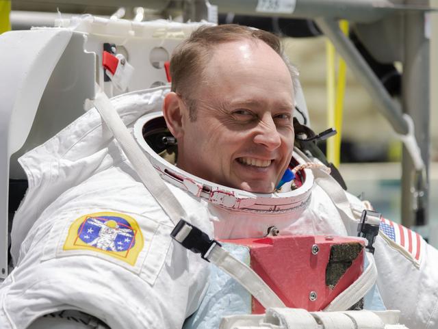 NASA image: Commercial Crew Program Astronaut Training - Mike Fincke