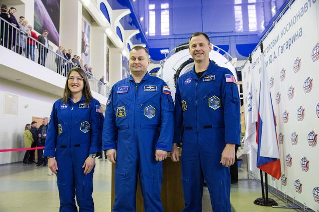 NASA image: Expedition 59 crew members in Star City, Russia