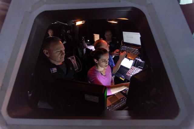 NASA image: Commercial Crew Program Astronaut Training - Mike Fincke, Nicole