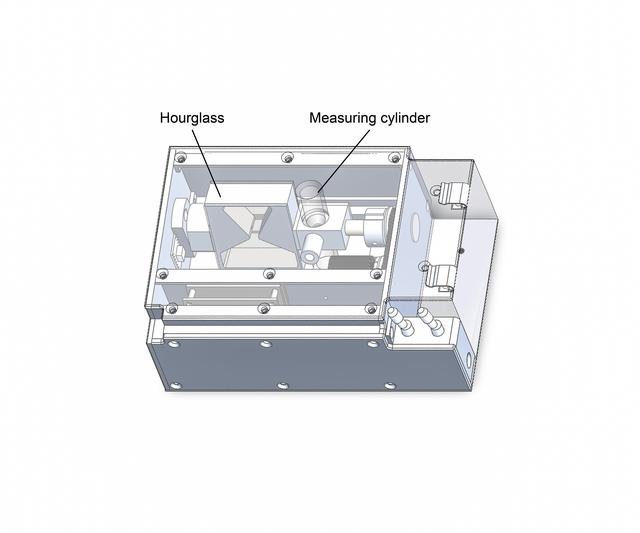 NASA image: Hourglass Apparatus Schematic