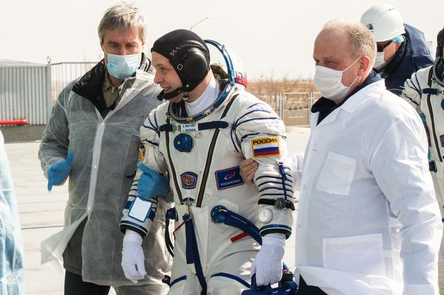 NASA image: Expedition 63 Preflight