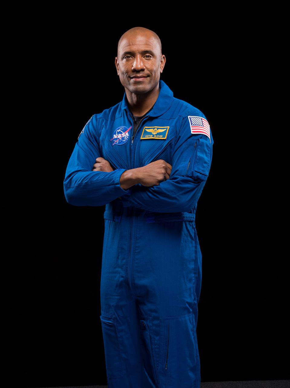 jsc2020e030046 (July 13, 2020) --- NASA astronaut and SpaceX Crew-1 Pilot Victor Glover will also be a Flight Engineer for Expedition 64.