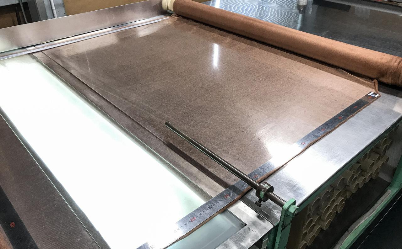 jsc2020e040944 (7/8/2020) --- Copper zirconium antenna metal mesh. The Exposure Experiment of Copper-Zirconium Antenna Metal Mesh to the Space Environment (ExHAM-Antenna Metal Mesh) investigation tests how well an antenna metal mesh, made from copper and zirconium, performs in the space environment in low-Earth orbit (LEO). While in space, the antenna metal mesh is exposed to cosmic rays and atomic oxygen in the LEO space environment - which can degrade antenna performance. Image Credit: NGK Insulators, Ltd., Taiyo Wire Cloth Co., Ltd., Technosolver Corporation, Koyo Materica Corporation, JAXA..