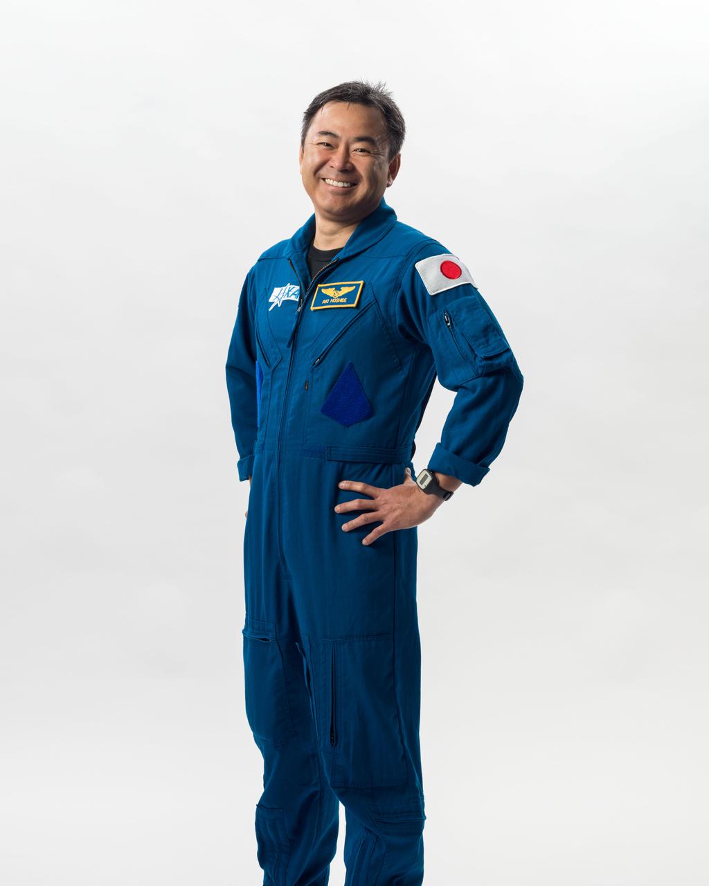 jsc2020e042654_alt (Sept. 29, 2020) --- Portrait of JAXA (Japan Aerospace Exploration Agency) astronaut and SpaceX Crew-2 Mission Specialist Akihiko Hoshide.