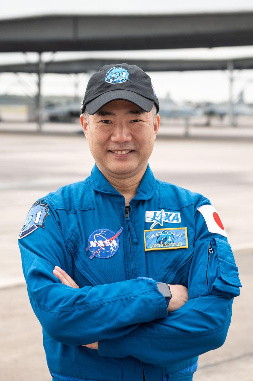 Soichi Noguchi (shown) of the Japan Aerospace Exploration Agency (JAXA), along with NASA astronauts Michael Hopkins, Victor Glover, and Shannon Walker, board a plane from Ellington Field near the agency’s Johnson Space Center in Houston, Texas, en route to Kennedy Space Center in Florida for NASA’s SpaceX Crew-1 mission to begin final launch preparations. Crew-1 is the first operational mission of the SpaceX Crew Dragon spacecraft and Falcon 9 rocket to the International Space Station as part of the agency’s Commercial Crew Program.