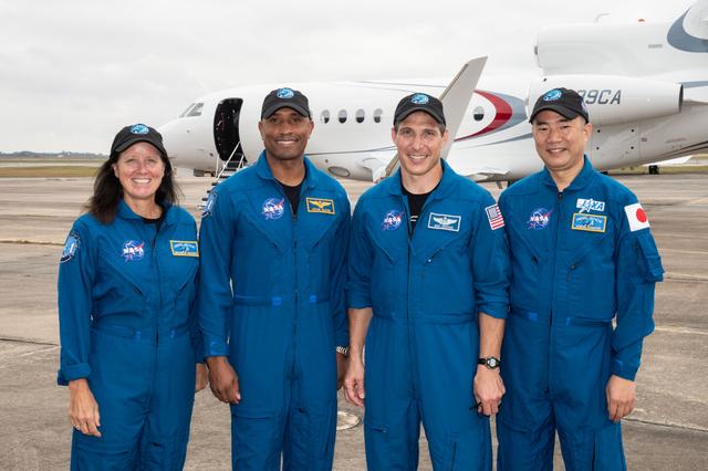 NASA/SpaceX Crew-1 Departs for KSC