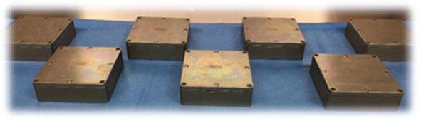 jsc2021e009430 (3/2/2021) --- Materials International Space Station Experiment-14-NASA (MISSE-14-NASA) continues a series of tests by NASA Glenn Research Center on how the harsh environment of space affects the performance and durability of various materials. MISSE-Seed sample containers ready for turnover. Image courtesy of Jeff Richards.