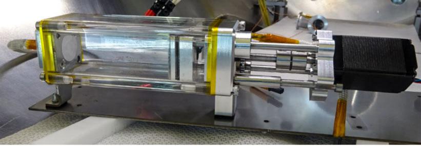 jsc2021e029742 (7/13/2021) --- A preflight photo of the TECHNOLOGY BOX design of the Chladni's Figures experiment. The main objective of Technology Box (Tetr’ISS) is to conduct experiments gathered in support equipment called ‘Platform’, to illustrate science principles based on physics and chemistry. For this mission Tetr’ISS contains the Chladni’s Figures experiment: a physical science experiment to observe the sound waves in 3D thanks to fine particles organized according to nodes and antinodes.