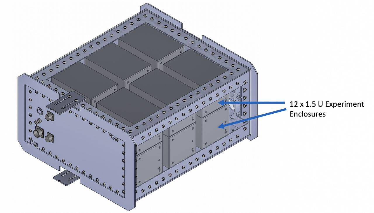 jsc2021e036921 (8/12/2021) --- Faraday Research Facility is a multipurpose, standalone research facility that loads into the EXpedite the PRocessing of Experiments to Space Station (EXPRESS) Racks. EXPRESS Racks provide structural interfaces, power, data, cooling, water, and other items needed to operate science experiments in space. Faraday accommodates up to twelve 1.5 Unit or up to six 3 Unit microlabs (µLabs).