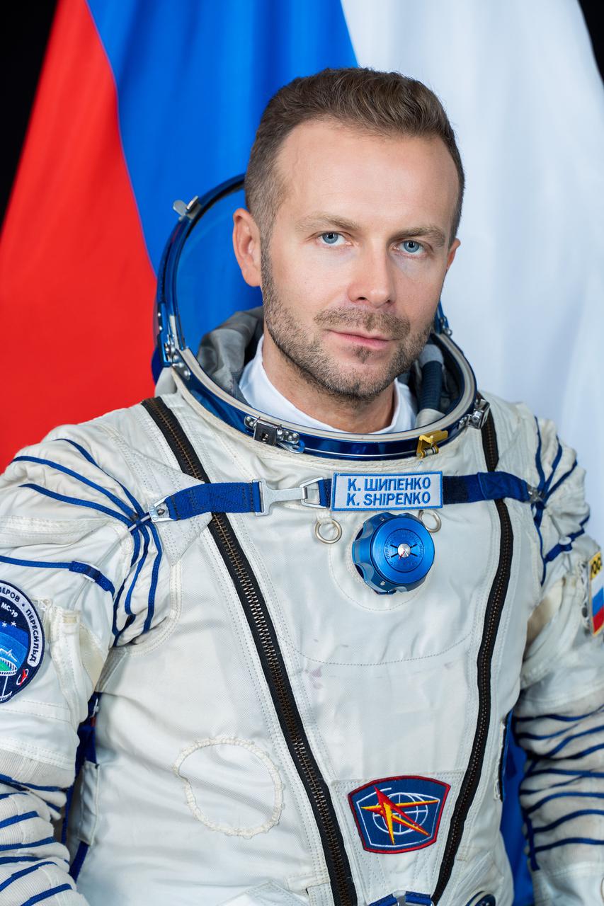 jsc2021e043286 (Aug. 26, 2021) --- Spaceflight participant and Soyuz MS-19 Board Engineer Klim Shipenko poses for a portrait at the Gagarin Cosmonaut Training Center in Russia.