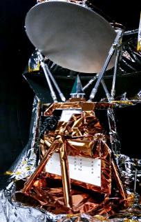 jsc2021e0480388 (10/22/2021) --- A preflight view of COWVR during TVAC Testing. Space Test Program-Houston 8-Compact Ocean Wind Vector Radiometer (STP-H8-COWVR) demonstrates on-orbit use of a new terrestrial microwave meteorological sensor. It is designed to deliver accurate sea surface wind direction and speed data that are critical to naval surface operations and forecasting and tracking hurricanes and typhoons. Image courtesy of JPL.