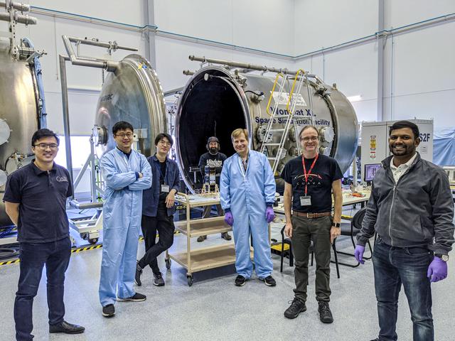 NASA image: CUAVA-1 CubeSat Preflight Imagery