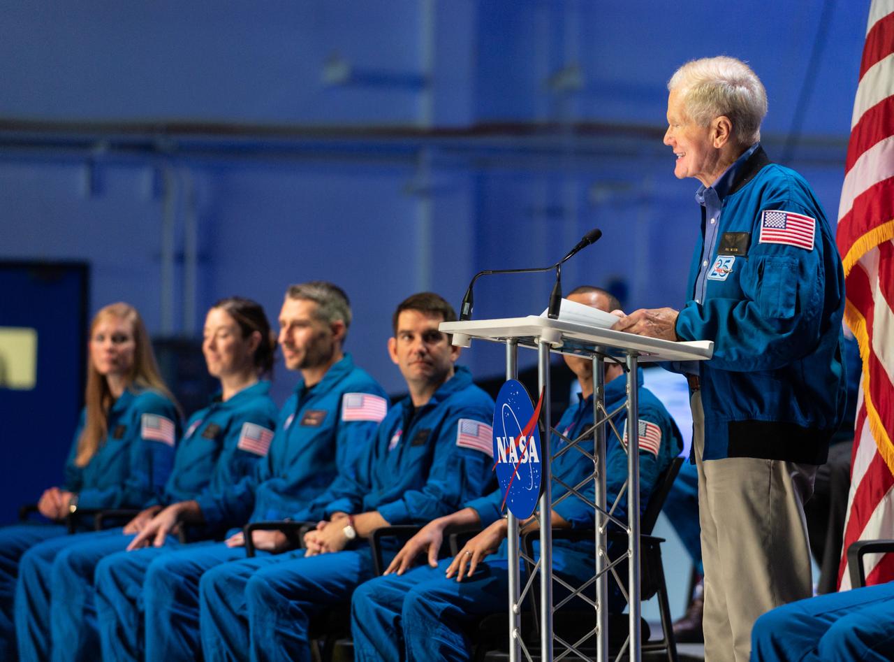 Date: 12/06/2021 Location: Ellington Field Subject: 2021 NASA Astronaut Candidate Class Announcement Photographer: James Blair