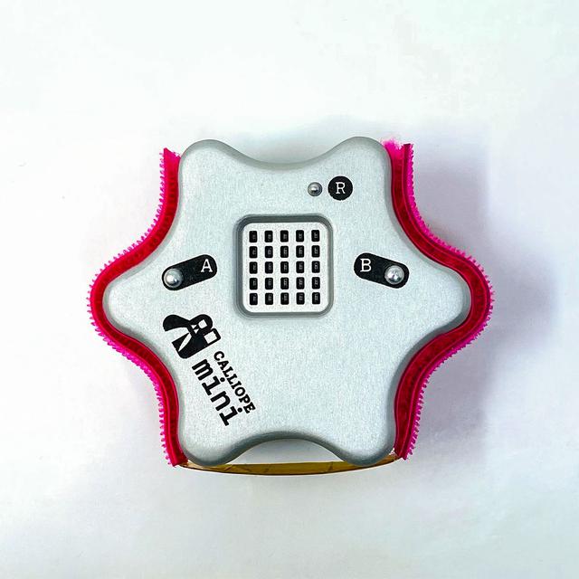 jsc2021e064349 (8/31/2021) --- A prefligt image of the Flight Model of the CalliopEO Hardware.  CalliopEO (Calliope Mini in Space) is a project of Ruhr-Universität Bochum, Calliope gGmbH, and the German Space Agency at DLR to promote software programming skills among German school children.  Image courtesy of Calliope gGmbH