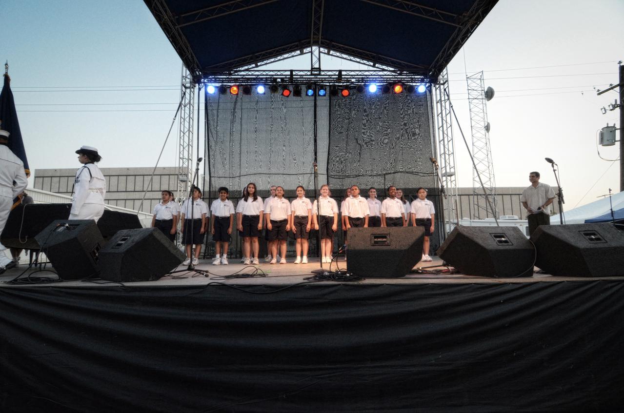 NASA’s "Salute Our Space Shuttle: Foundation for Our Future" celebration takes place at Johnson Space Center in Houston on Aug. 27, 2011. The celebration was held to mark the end of the Space Shuttle program and to say thank you to its thousands of workers. Part of Batch image transfer from Flickr.