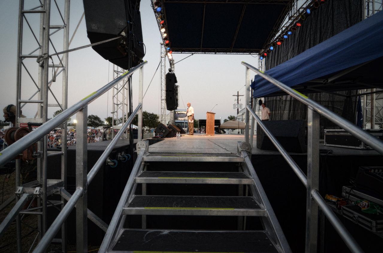 NASA’s "Salute Our Space Shuttle: Foundation for Our Future" celebration takes place at Johnson Space Center in Houston on Aug. 27, 2011. The celebration was held to mark the end of the Space Shuttle program and to say thank you to its thousands of workers. Part of Batch image transfer from Flickr.