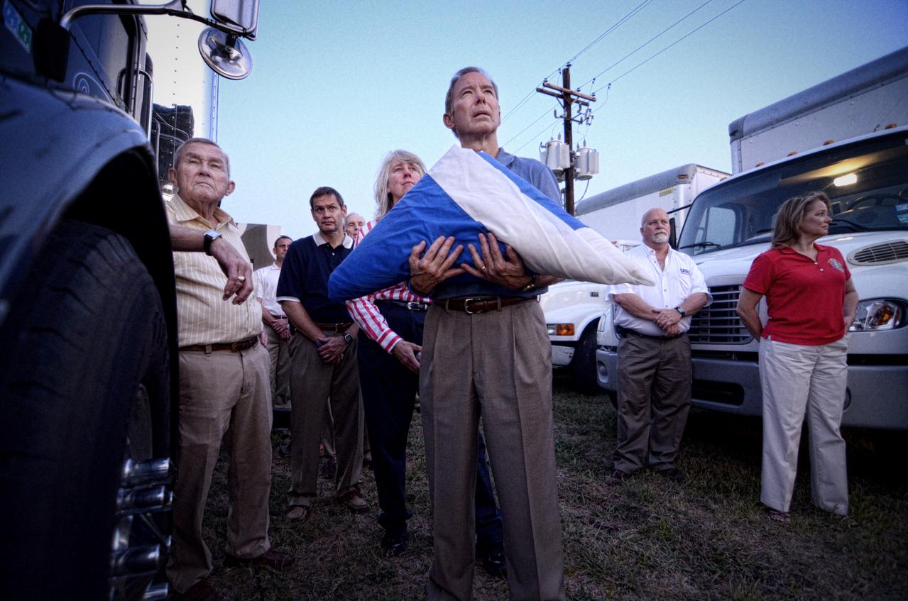 NASA’s "Salute Our Space Shuttle: Foundation for Our Future" celebration takes place at Johnson Space Center in Houston on Aug. 27, 2011. The celebration was held to mark the end of the Space Shuttle program and to say thank you to its thousands of workers. Part of Batch image transfer from Flickr.