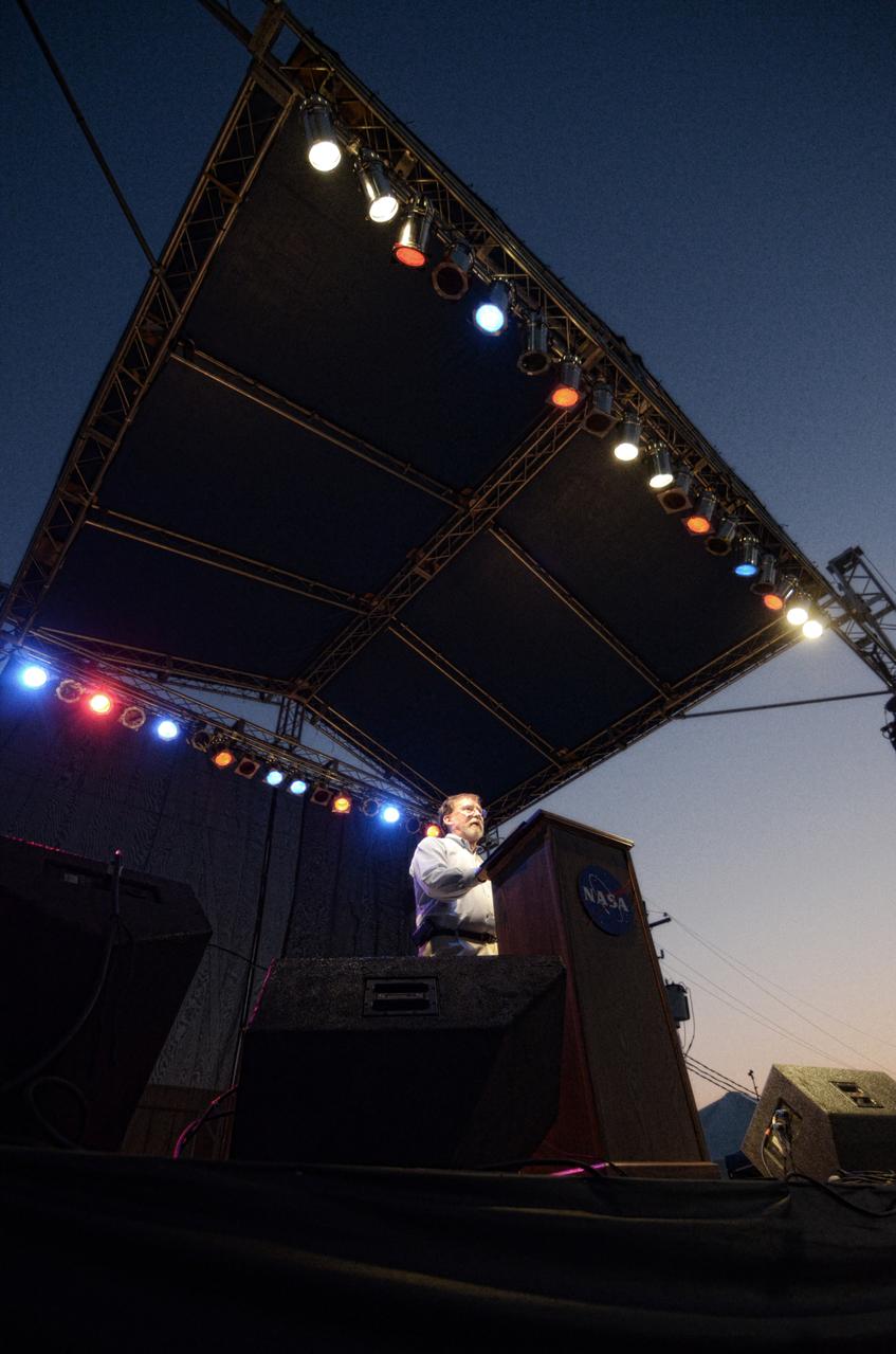 NASA’s "Salute Our Space Shuttle: Foundation for Our Future" celebration takes place at Johnson Space Center in Houston on Aug. 27, 2011. The celebration was held to mark the end of the Space Shuttle program and to say thank you to its thousands of workers. Part of Batch image transfer from Flickr.