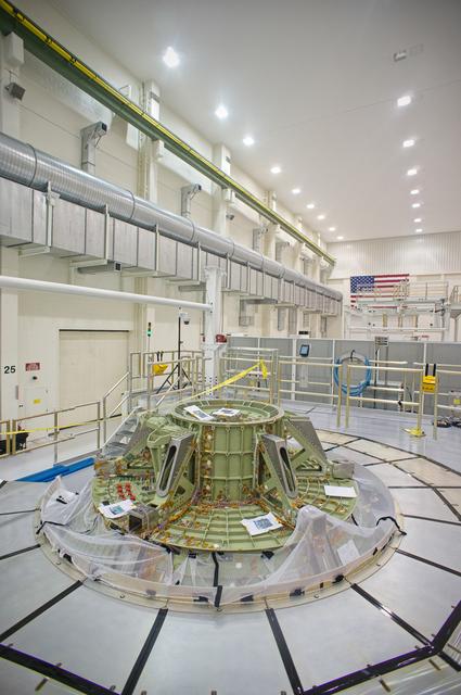 Orion EFT-1 Crew Module at the O&C
