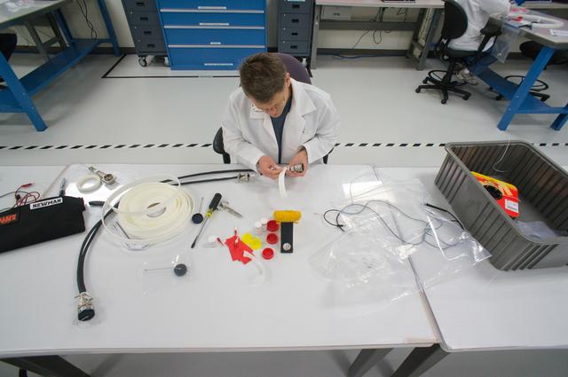 NASA image: Harness assembly for the EFT-1 vehicle