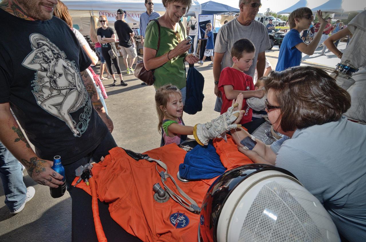 The Orion mockup used for the Post-landing Orion Recovery Test (PORT) is shown on display at event at Space Center Houston on June 1, 2012. Part of Batch image transfer from Flickr. 