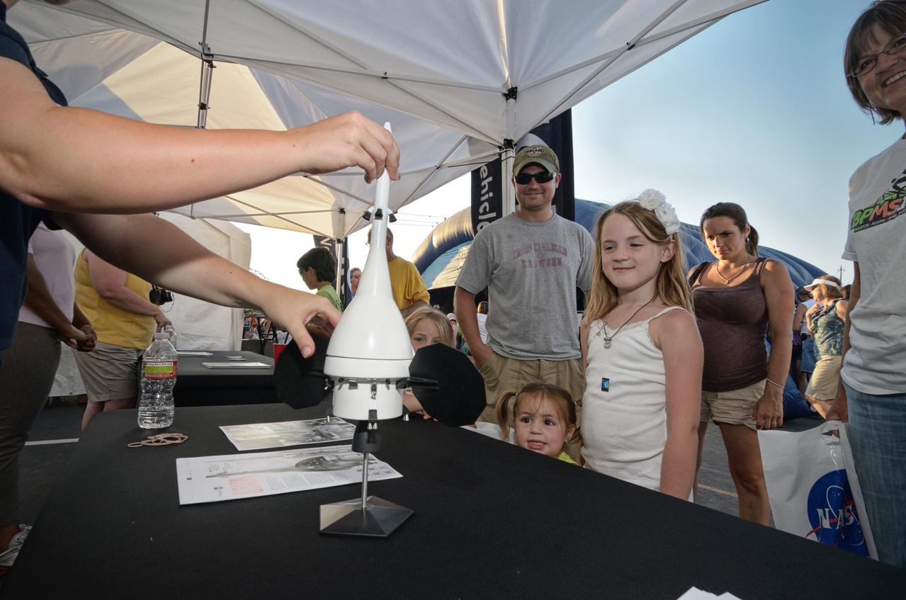The Orion mockup used for the Post-landing Orion Recovery Test (PORT) is shown on display at event at Space Center Houston on June 1, 2012. Part of Batch image transfer from Flickr. 