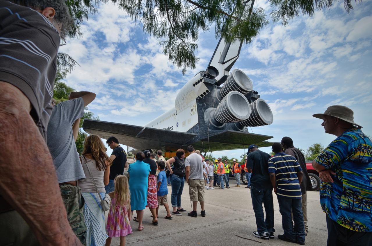 The Orion mockup used for the Post-landing Orion Recovery Test (PORT) is shown on display at event at Space Center Houston on June 1, 2012. Part of Batch image transfer from Flickr. 