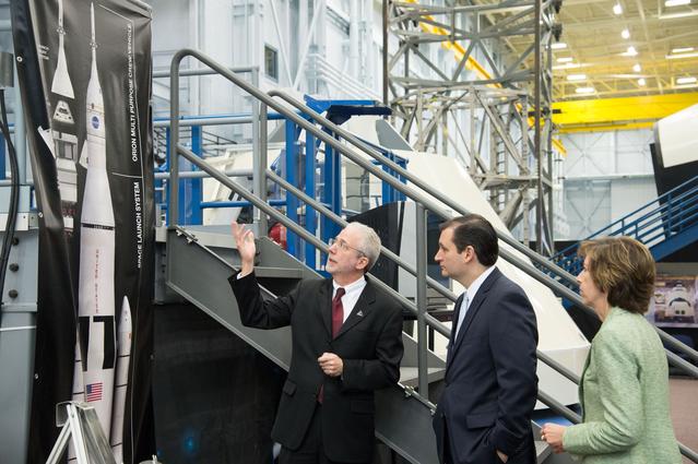 NASA image: Senator Cruz Visits Orion